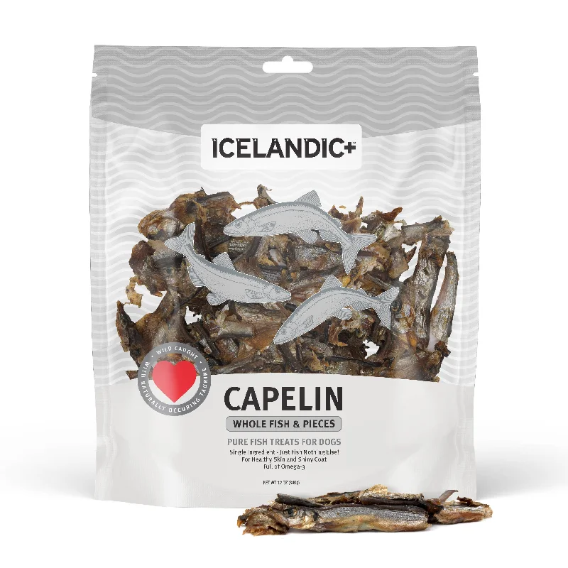 Icelandic+ Capelin Whole Fish & Pieces Dog Treat