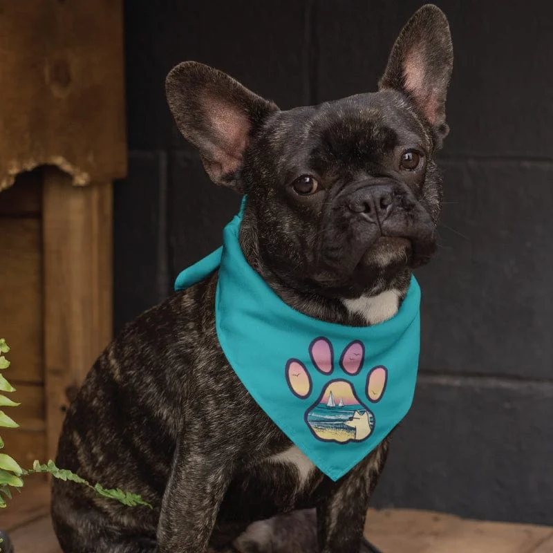 Beach Paw - Doggie Bandana