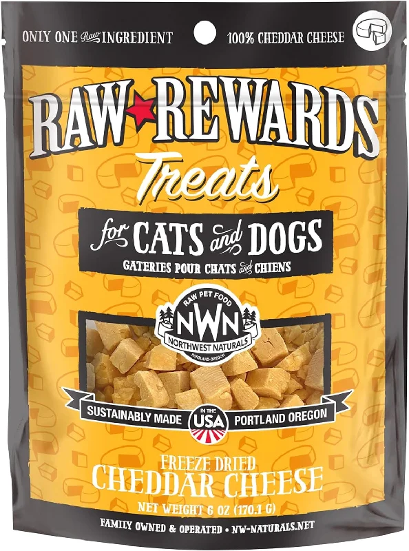 Northwest Naturals Treats Dog Treats- Cheddar Cheese : 6 oz