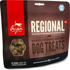 Orijen Freeze Dried Dog Treat-Regional Red : 3.25 oz