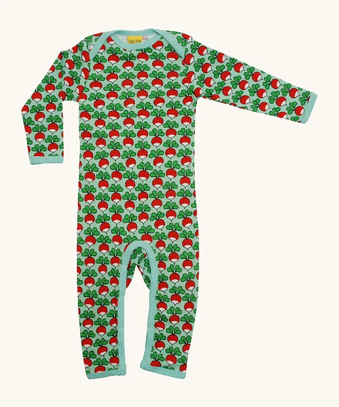 Duns Babygrow - Radish Mist Green