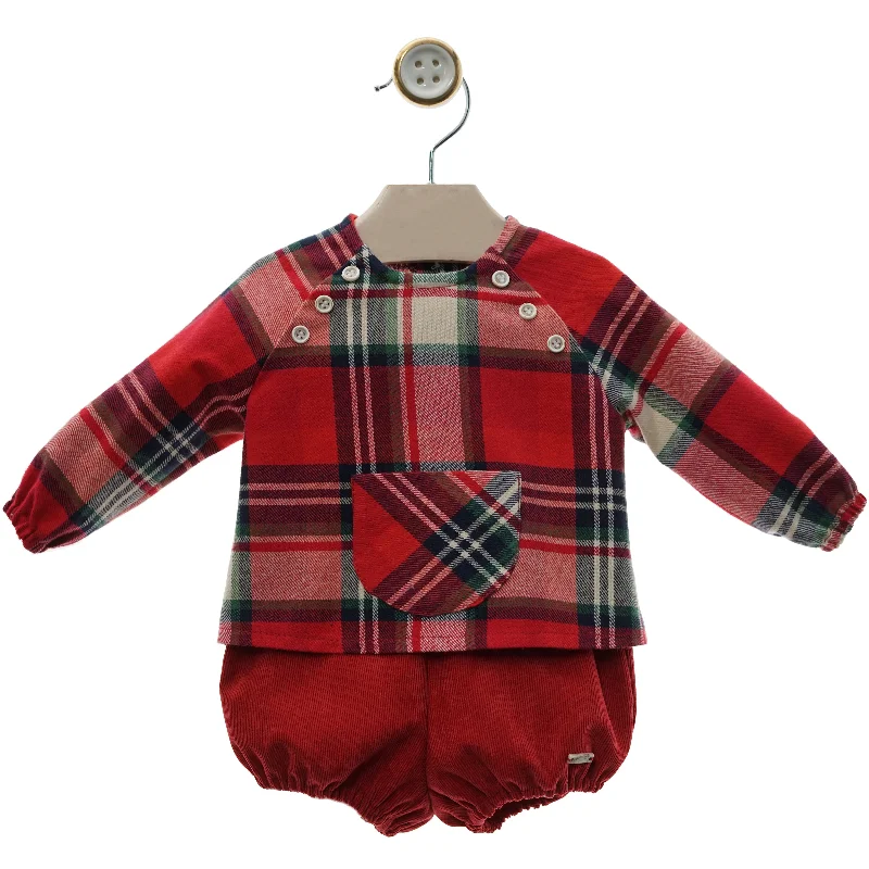 BABY BOY PLAID WINTER SET