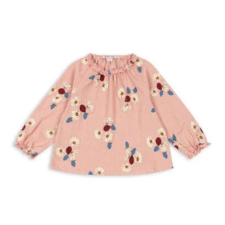 Konges Slojd Ladybug Daisy Blush Chleo Blouse