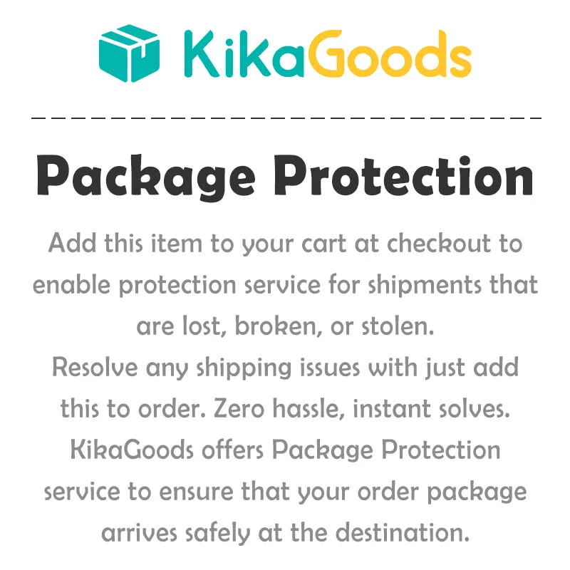 【Package Protection】1-Click Protect Your Order