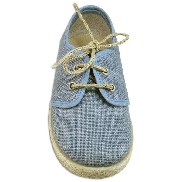 Blucher linen shoes