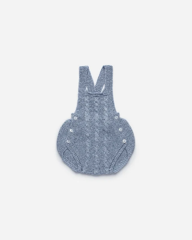 BABY KNITTED OVERALL