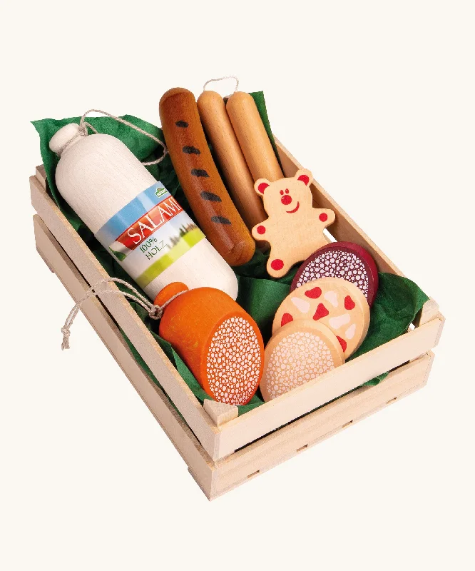 Erzi Toy Sausages Play Food Set