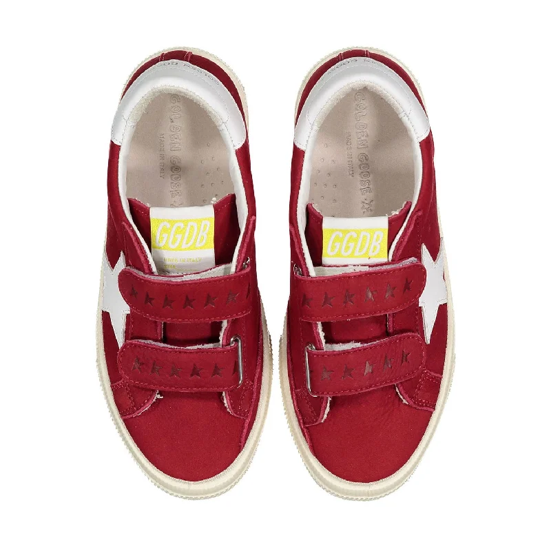 Golden Goose Red May School Sneaker