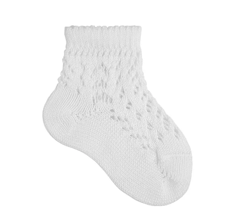 UNISEX OPENWORK SHORT SOCKS