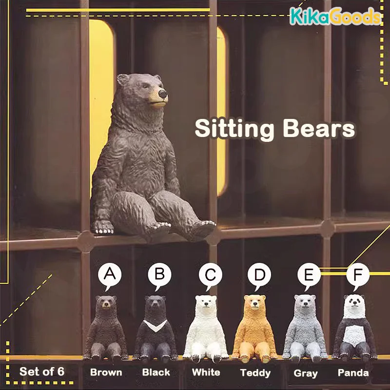 KITAN CLUB Sitting Bears Gacha