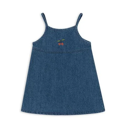 Konges Slojd Denim Blue Margot Strap Dress