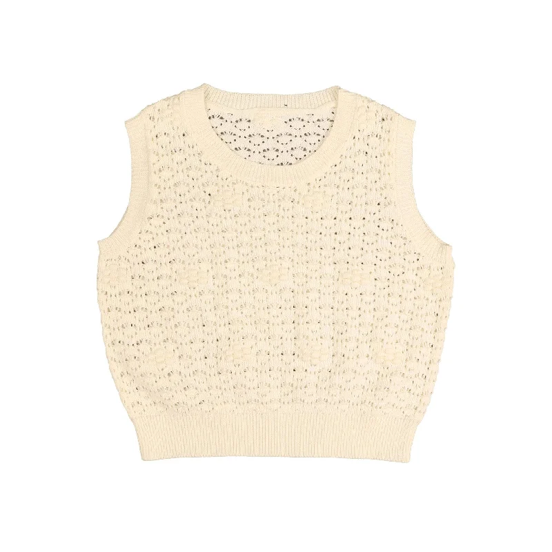 HEV Cream Textured Vest