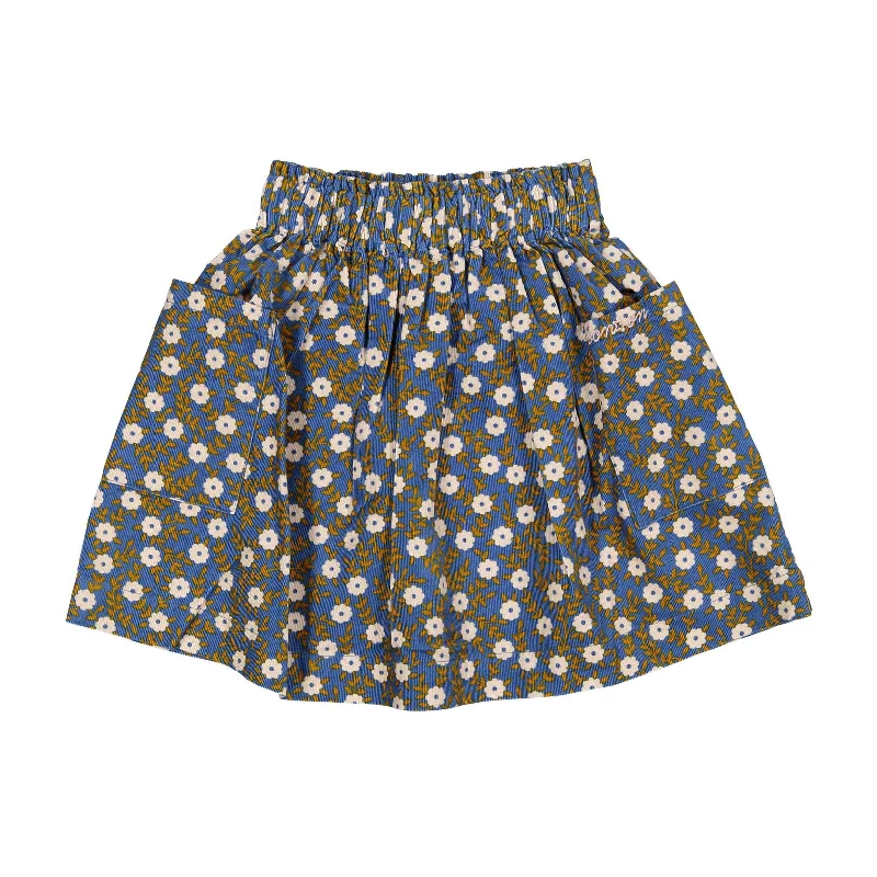 Bonton Blue Ruche Skirt