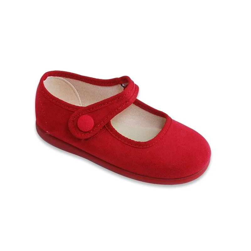 MERCEDITAS VELCRO SERRATEX BOTON SHOES