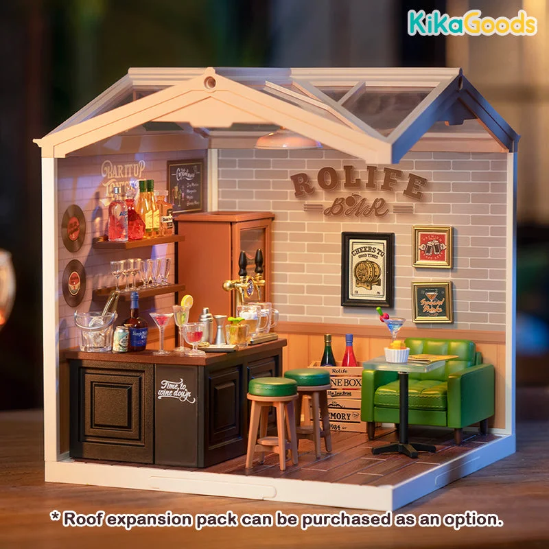 Rolife Super Creator DIY Miniature House - Little Wine Bar