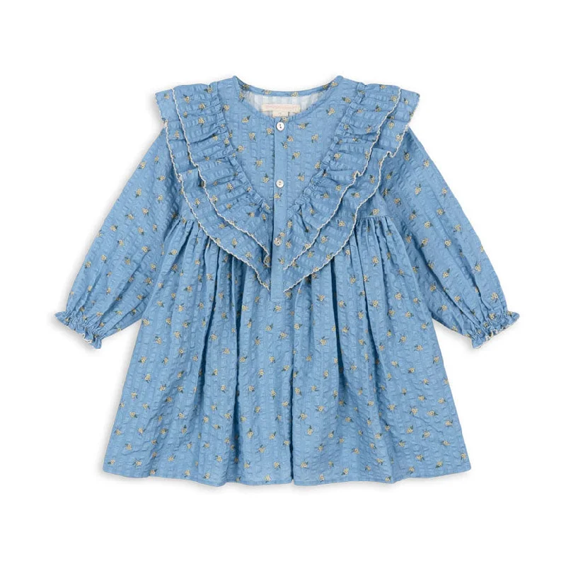 Konges Slojd Billie Blue Kim Frill Dress