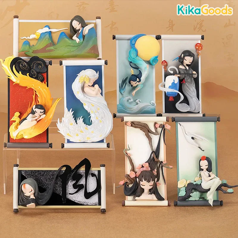 Sleep Chinese Scrolls Series Blind Box