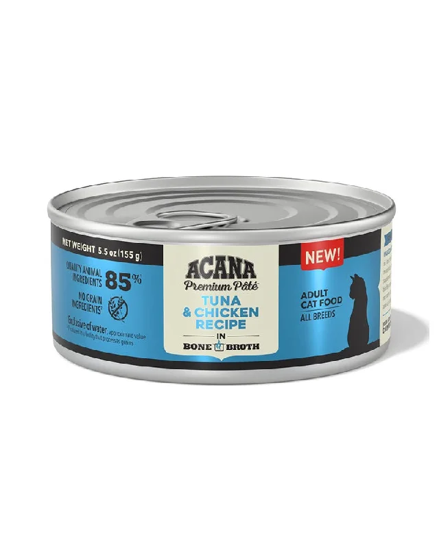 Acana Premium Pate - Tuna & Chicken Recipe Wet Cat Food 5.5oz