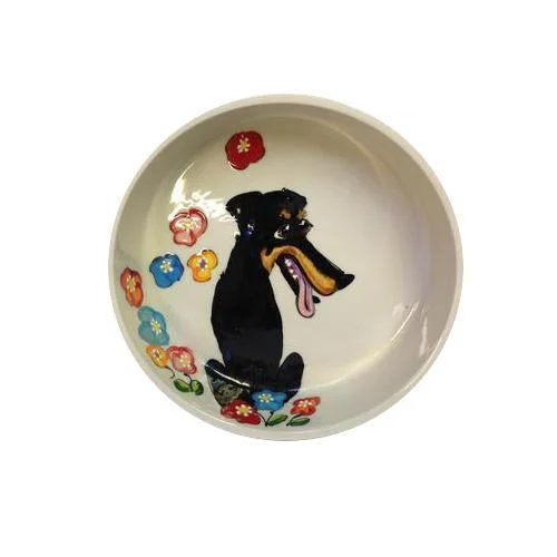 Doberman Pinscher 4 Dog Bowl