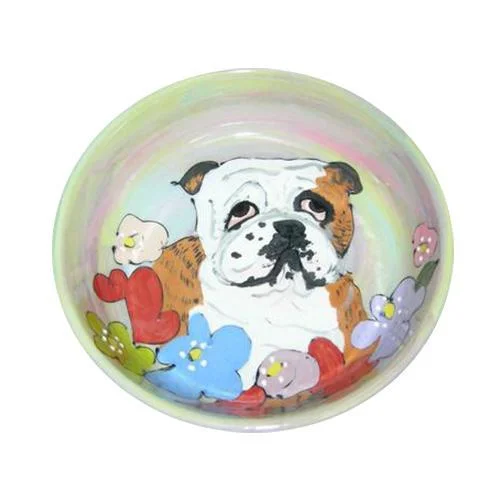 English Bulldog 1 Dog Bowl