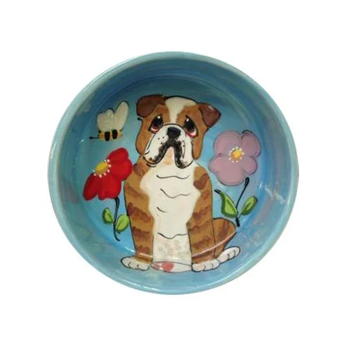 English Bulldog 12 Dog Bowl