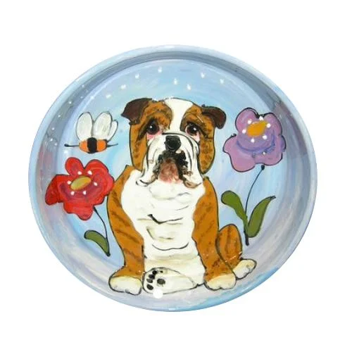 English Bulldog 17 Dog Bowl