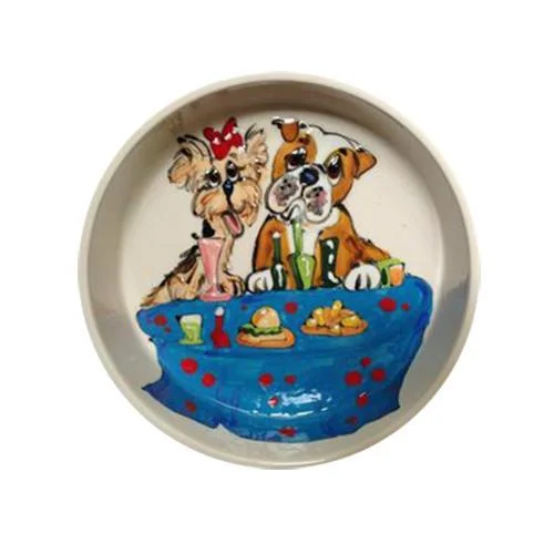 English Bulldog 3 Dog Bowl