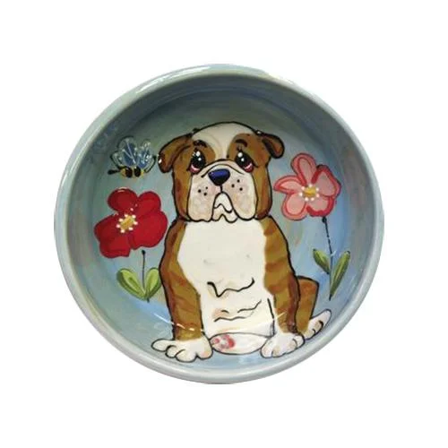 English Bulldog 7 Dog Bowl