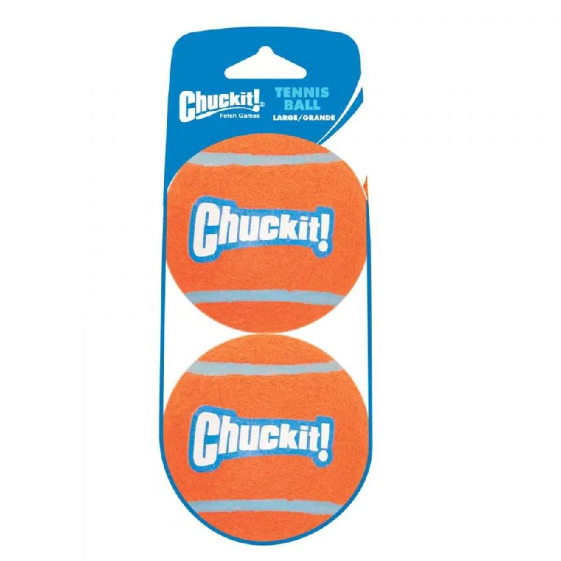 Chuckit! Tennis Ball Dog Toy (Large 2-Pack)