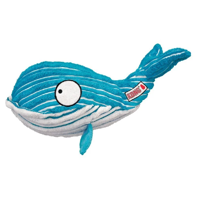 KONG CuteSeas Whale Crinkle Dog Toy (Large)