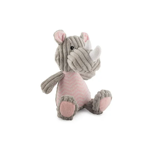 Ancol Comfort Knitted Rhino Dog Toy