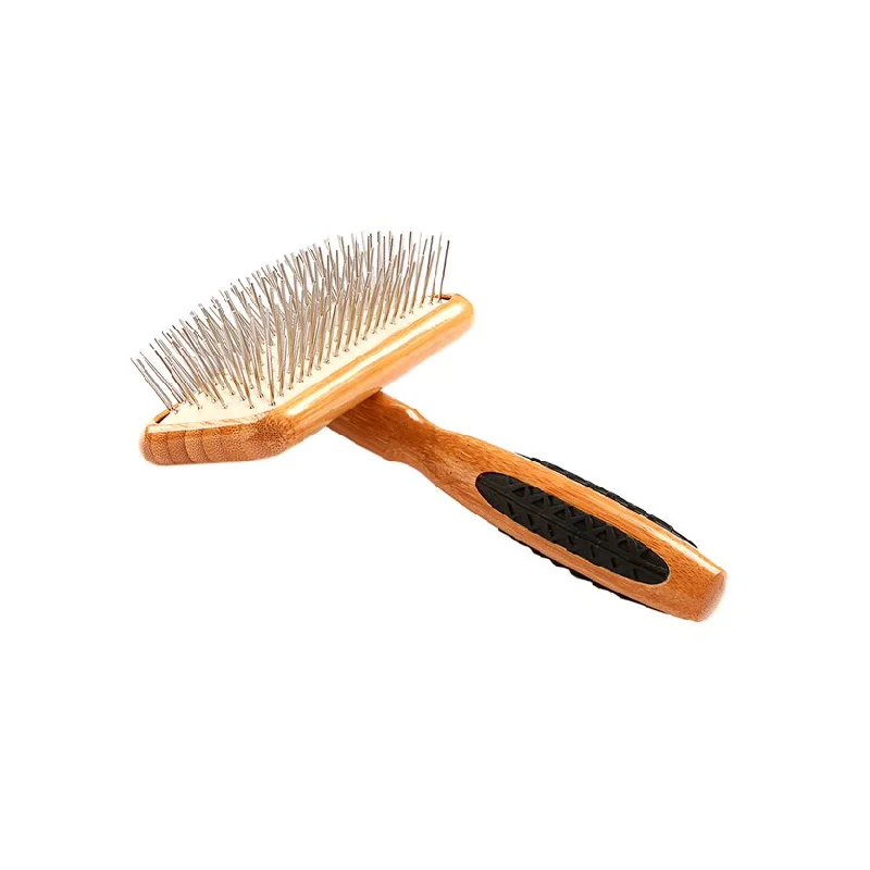 Bass Brushes De-matting Slicker Style The RAKE Brush For Dogs, A28