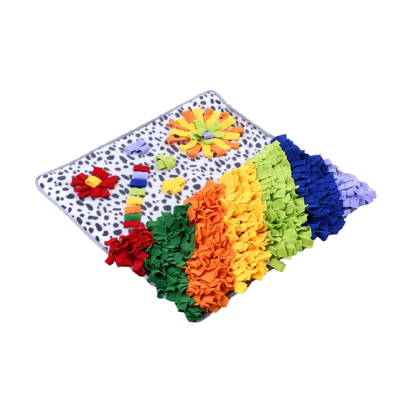 Cheerhunting Snuffy - Rainbow Colorful Pet Snuffle Mat