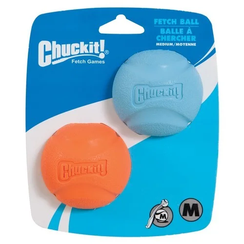 Chuckit! Medium Fetch Balls 2 Pack Dog Toy