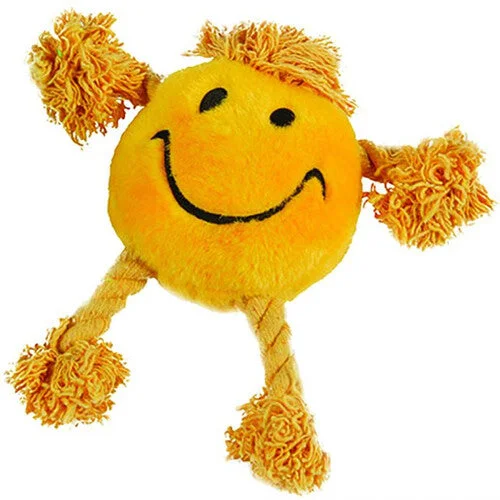 Happy Pet Happy Faces Yellow Dog Toy