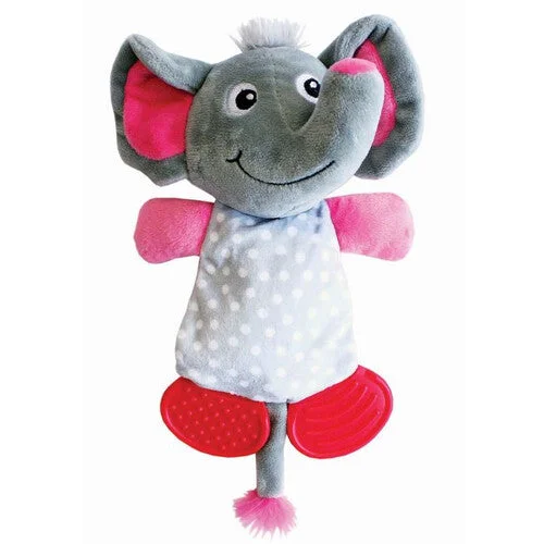 Happy Pet Little Rascals Play Teether Elephant Dog Toy