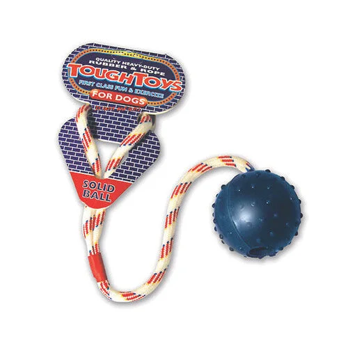 Happy Pet Ropeball Dog Toy 2.5in