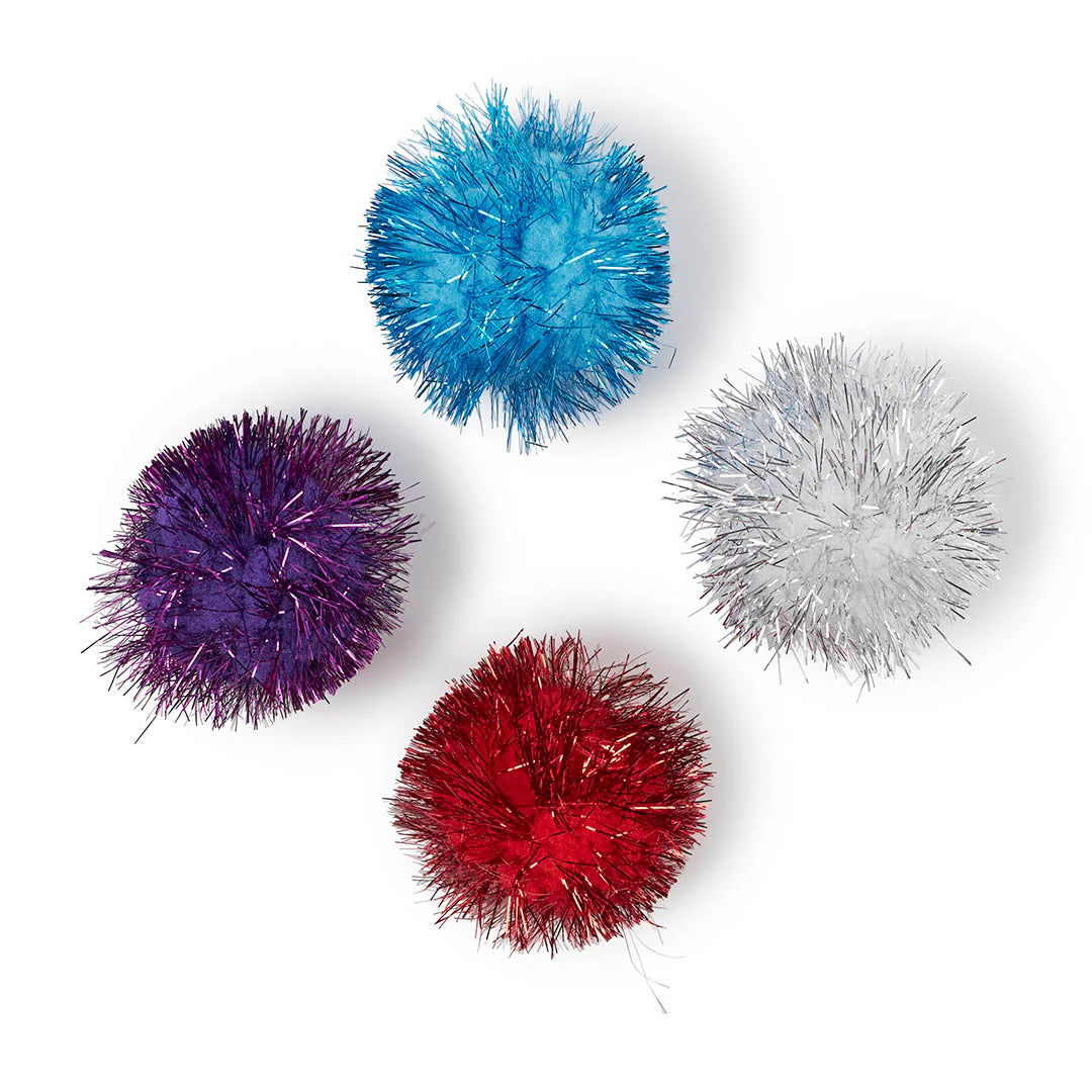 Kazoo Pom Pom Ball Cat Toy