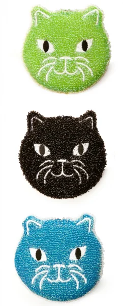 Kikkerland Cat Sponges