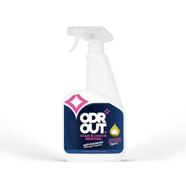 ODR Out Stain and Odour Remover Spray for Cats 750ml