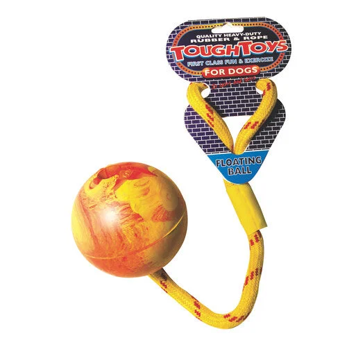 Ropeball Floater Dog Toy 3.25in