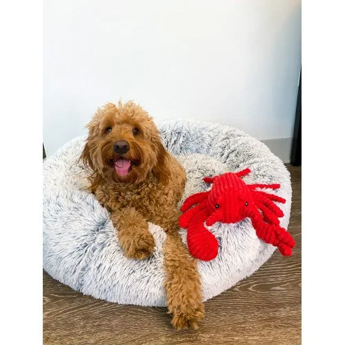 Tall Tails Lobster Crunch Plush Dog Toy